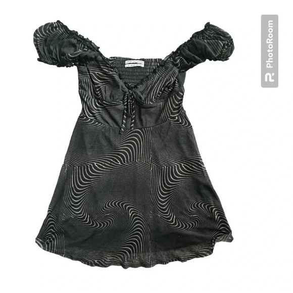Urban Outfitters Audrey Mesh Mini Dress SP - Picture 4 of 11